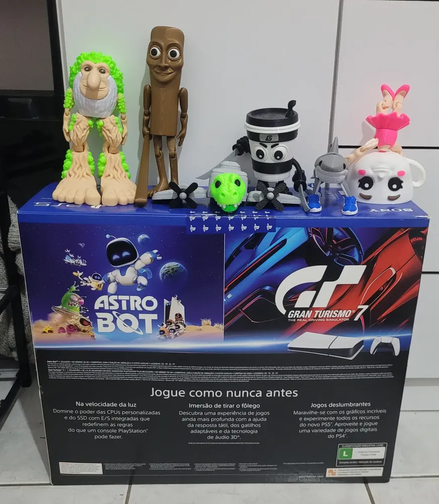 Foto do console